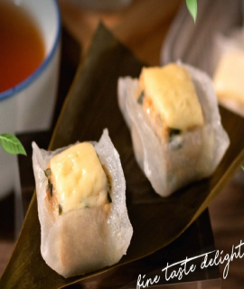 Crystal Cheese Dumpling